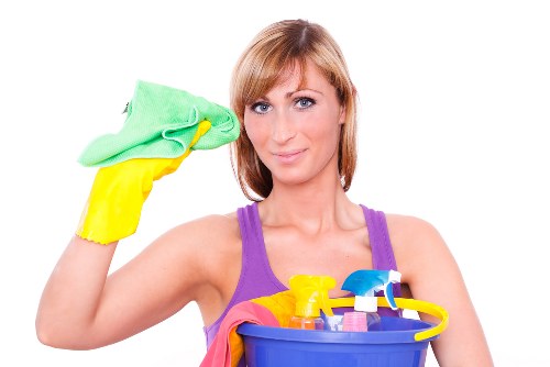 Professional hard floor cleaning in a Greenwich home