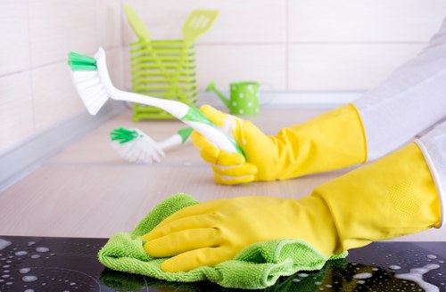 Flexible office cleaning team in Greenwich business premises
